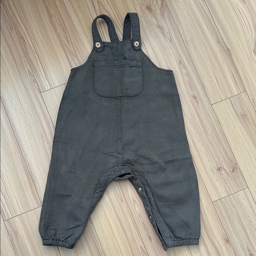 B1G1 🌟 Zara Brown Overalls with Comfortable Fit